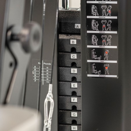 Multigym Plus Black BH FITNESS
