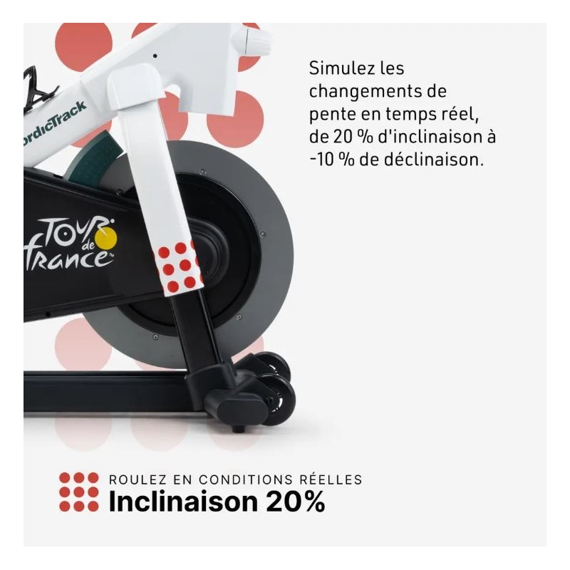 Vélo Indoor Tour de France EN STOCK — DISPONIBLE IMMÉDIATEMENT