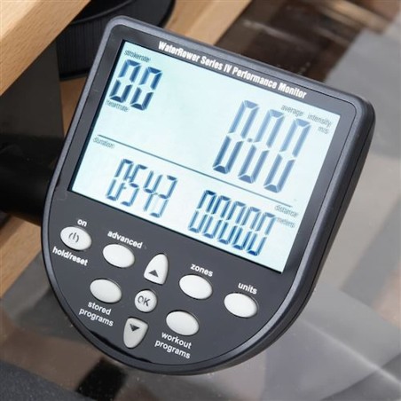 Noyer avec moniteur S4 WATERROWER