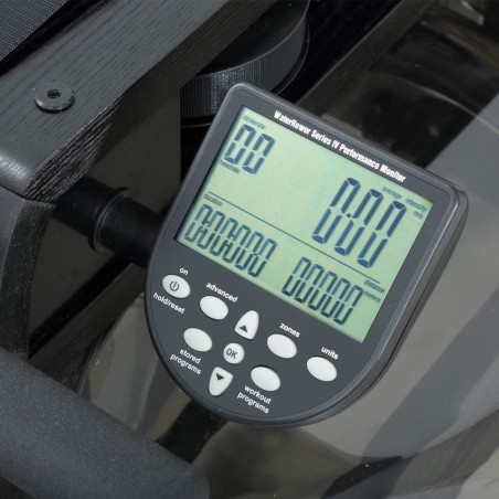 Shadow full black avec moniteur S4 WATERROWER